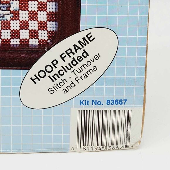 DMC Good Shepherd THERE'S NO PROBLEM 83667 Counted Cross Stitch Kit Bear Ducks - Picture 3 of 6